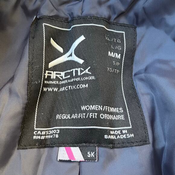 NEW Arctix White Insulated Snow Ski Pants Winter 31" inseam Women's Medium - Picture 3 of 6